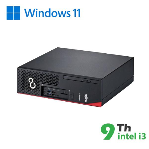 RINOVO FUJITSU PC REFURBISHED ESPRIMO D738 SFF I3-9X00 DDR4 16GB SSD 480GB W11P NO DVD GRADE A 1Y